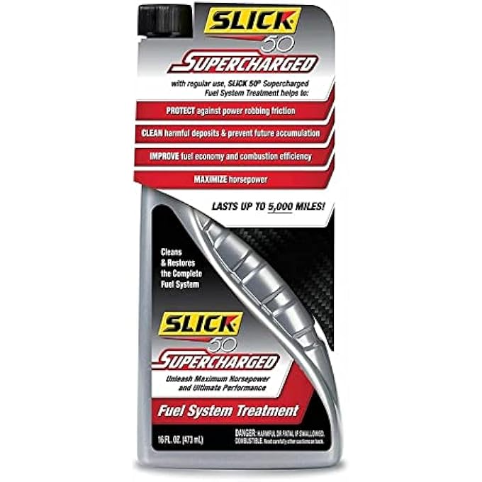 SLICK 50 SUPERCHARGED FUEL SYSTEM TREATMENT, MULTI-COLOUR, 473 ML, 40206016 - Image 3